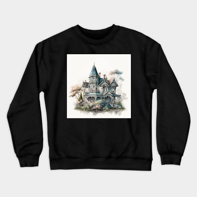 Victorian Romance Crewneck Sweatshirt by Abili-Tees